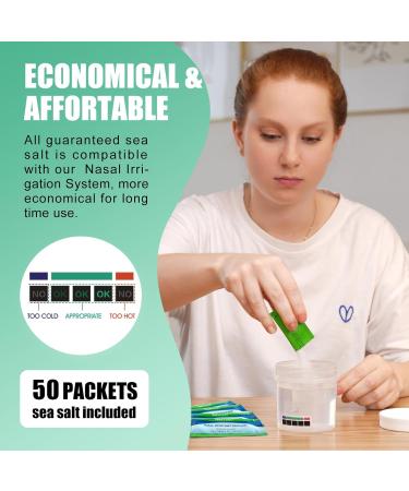 Nascool Nasal Irrigation System - Effective Nasal Cleaner for Sinus Relief (Green) | International Shipping Available - Buy Online on GoSupps.com