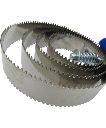 SecureFix Direct Spiral Curry Comb Horse (Brush Pets Equestrain Metal Grooming Shredding Blue) - Buy Online on GoSupps.com