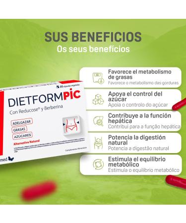 DIET MEDICINE DIETFORMPIC 30 cap is a capsule formula designed for regular use When used consistently it supports normal body functions The package contains 30 capsules The composition h - Buy Online on GoSupps.com