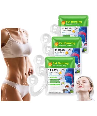 Lymph star 2023 body detoxification and fat burning liver and lung cleaning essential oil nose ring super-slim and detoxifying ring for essential oil helps you to get healthier