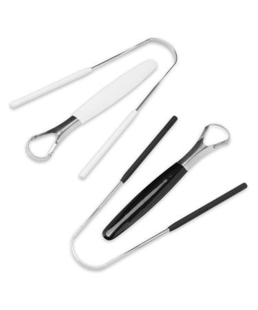 K-Pro tongue scraper reusable - tongue cleaner medical stainless steel