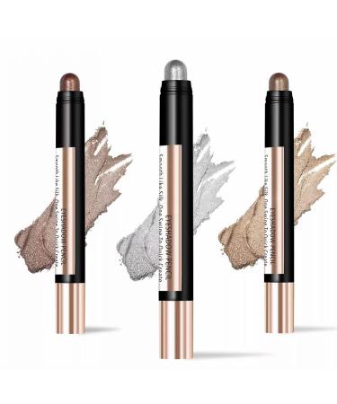 Waterproof Highlight Pen Eyeshadow Stick - Long Lasting Smudge-Proof Highly Pigmented Sparkling Eye Makeup (Pack of 1 - Buy Online on GoSupps.com