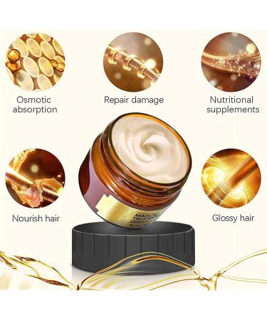 Browsluv Silk & Gloss Hair Straightening Cream Silk & Gloss Hair Straightening Cream Hair Mask Protein Correcting Hair Straightening Cream for Dry Damaged Hair (2pcs) - Buy Online on GoSupps.com