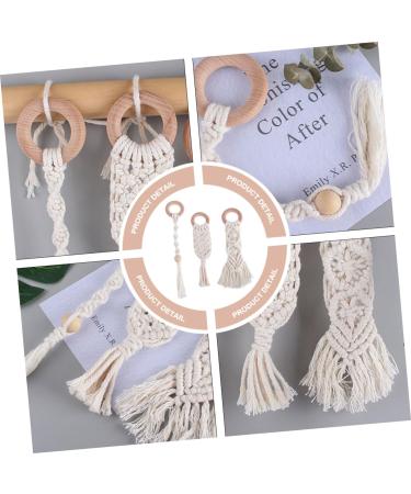 Ibasenice 3 Pack Wooden Teething Toys for Infants - Baby Pacifier Chewing Sticks - Natural Beech Wooden Bite Toys for Toddlers - Buy Online on GoSupps.com