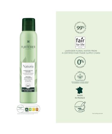 Ren Furterer - NATURIA - Invisible Dry Shampoo - Natural Dry Shampoo - Beige Tint Lightly Scented - 200ml - Buy Online on GoSupps.com