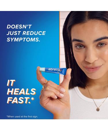 Abreva Cold Sore Healing Cream + Chapstick Moisturizer Lip Care Bundle - Buy Online on GoSupps.com