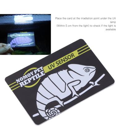 Pssopp 5pcs UV Rapid Test Cards - UVB Sensor for Reptile Heating Lamps | Photochromic UVB Card Display - Worldwide Shipping - Buy Online on GoSupps.com