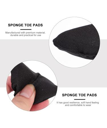 20pcs Adjustable Toe Plug Shoe Stoppers - High Heel Insoles & Reusable Sponge Pads for Women - Black Shoe Filler Inserts (7.5x3.5x2CM - Buy Online on GoSupps.com