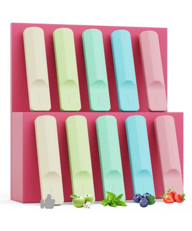 Chewies for Invisalign Aligner 10 Pieces Colorful Aligner Trays Seaters Orthodontic Chewies(Unflavored Mint Green Apple Blueberry Strawberry)