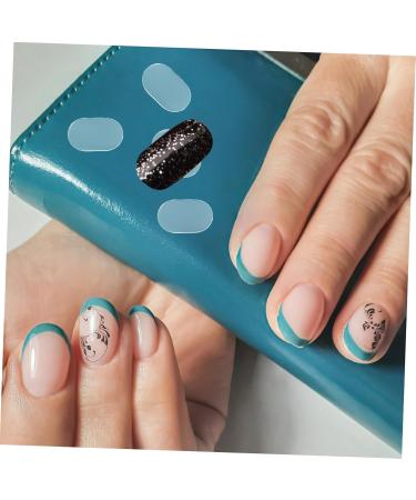  NOLITOY NOLITOY 10 Sheets Adhesive Tabs for Nails Manicure Stickers Nail Art Supplies Invisible Adhesive Pastes for Nails Double Sided Glue - Buy Online on GoSupps.com