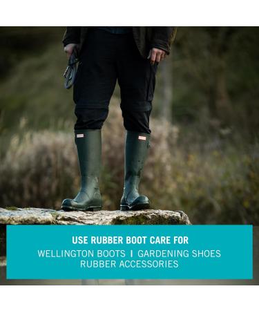 Grangers Rubber Boot Care 150ml - Restore Shine & Remove Blooming - Buy Online on GoSupps.com