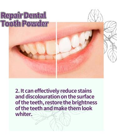 Purple Teeth Whitening Powder - Effective Cosmetic Tooth Cleaning & Whitening for Visible Results - Buy Online on GoSupps.com