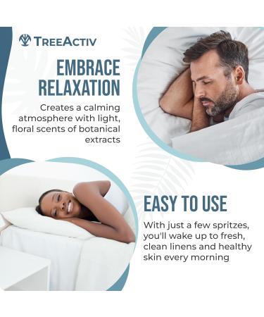 TreeActiv Anti-Acne Pillow Spray - Lavender Sleep Spray for Pillows | Pure Lavender Essential Oil Air Freshener & Aromatherapy Linen Spray | 4 oz Cashmere Dreams - Buy Online on GoSupps.com