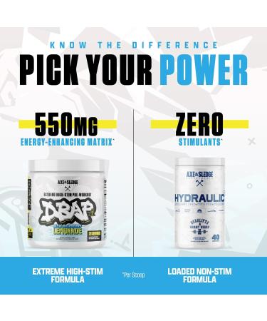 DBAP Extreme High Stim Pre-Workout Powder | 400mg Caffeine | Beta Alanine Betaine Anhydrous Electrolytes & Focus | High Stimulant Pre Workout Supplement | 20 Servings Blue Raspberry Lemonade - Buy Online on GoSupps.com
