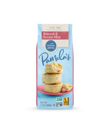 Pamela's Products Gluten Free Biscuit & Scone Mix, 13 ounce,(Pack - 6)