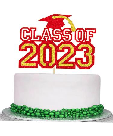 TIDTALEO 5pcs Cupcake 2023 Graduation Visa Insertion Graduation Cap Decorations Graduation Party Decorations 2022 2023 Graduation Decorations Graduate Decorations Grad Decor Cake Picks Golden 13x11.4cm - Buy Online on GoSupps.com