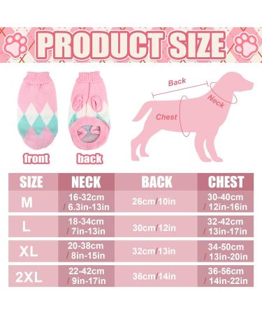 Buy Cozy Dog Sweater for Small Dogs | Winter Warmth & Turtleneck Design | Perfect Knit Vest for Small & Medium Dogs - Rosa-L - Buy Online on GoSupps.com