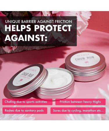 Glamza Chub Rub Anti-Chafing Cream for Smooth and Full Skin for Sports Running Hands & Feet (150ml) - Buy Online on GoSupps.com