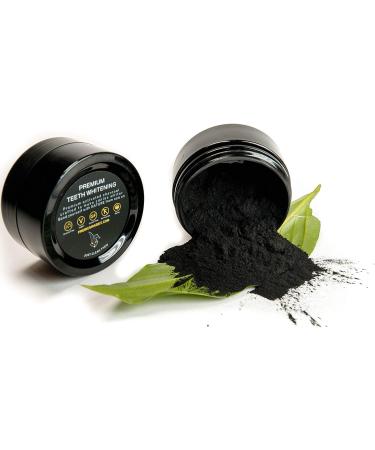 Black Rabbit Premium Activated Charcoal Teeth Whitening Powder - Fluoride Free 30g - Buy Online on GoSupps.com