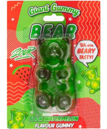 Assorted Gummy Bear Pack of 4 - Sour Raspberry Sour Watermelon Cola and Fruity Bears - Buy Online on GoSupps.com