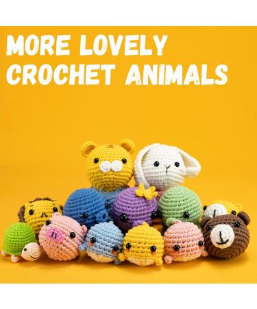 Non Finished Crochet Animal Kit Stuffed Animal Knitting Set