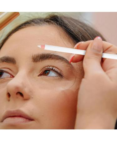 OUNONA Lot de 4 Set de Crayons Sourcils et Barbe Blancs Pointe Fine Imperm ables pour Hommes Maquillage Pr cision Coiffure et Finition Barbe avec Taille-crayon Int gr Usage - Buy Online on GoSupps.com