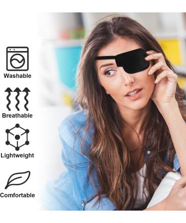 Buy 2PCS Adjustable Eye Patches - Reusable Medical Eye Patches for Adults & Kids - Ideal for Lazy Eye Amblyopia Strabismus & Post-Surgery Care - Fast International Shipping - Buy Online on GoSupps.com