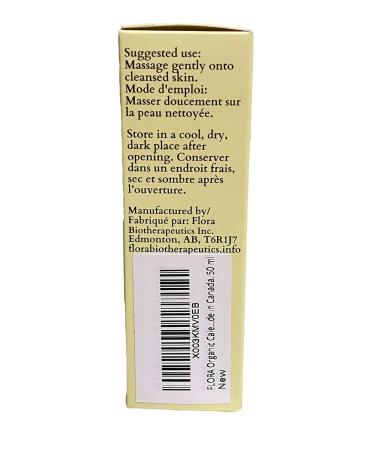 FLORA Organic Calendula & Chamomile Infused Sweet Almond Oil - 100% Pure Moisturizer for Dry Skin | Made in Canada | 1.7fl oz - Buy Online on GoSupps.com