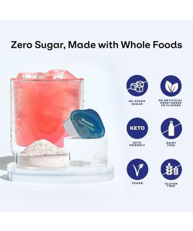 Blueshift Real Food Electrolytes | Award-Winning Hydration | Sugar-Free Electrolyte Powder Packets with Pink Himalayan Salt & Organic Fruits - Buy Online on GoSupps.com