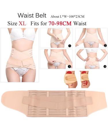 ZJchao 3 in 1 Postpartum Belly Wrap - Support & Shapewear for Recovery | XL Belly/Waist/Pelvis Belt - Buy Online on GoSupps.com
