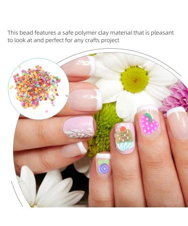 Nuobesty 4000-Piece Nail Art Set | Soft Sound Resin Nail Decorations | 3D Fruit & Cake Nail Splinters for Enchanted Women | International Shipping Available - Buy Online on GoSupps.com