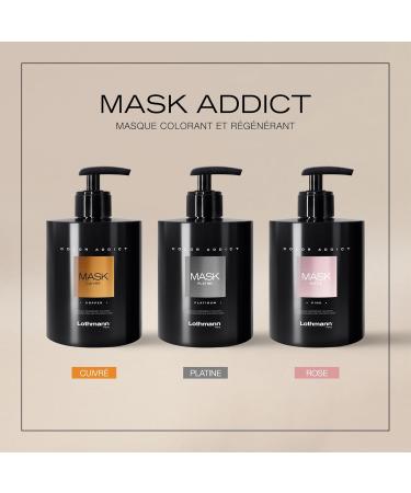 Lothmann Paris - Mask Color Addict Regenerating Platinum Silver Colorant for Blonde Hair - 300ml - Buy Online on GoSupps.com