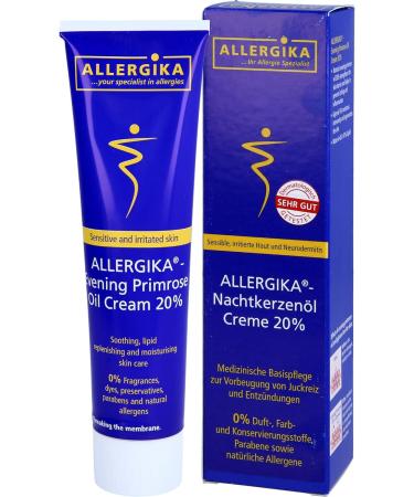 Allergika Night Candle Cream 20% - 100 ml | Soothing Moisturizer for All Skin Types - International Shipping Available - Buy Online on GoSupps.com