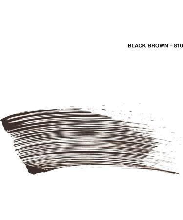 Covergirl - Lash Blast Clean Mascara Formulated Without Parabens Sulfates Mineral Oil and Talc Infused with Argan and Marula Oils 100% Vegan and Cruelty-free Black Brown - 810 Regular Black Brown - Buy Online on GoSupps.com