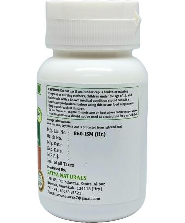 Giloy Forte Capsules 500 mg. 60 Veg. Capsule | Guduchi (Tinospora Cordifolia) Extract Capsules for Men and Women | Indian Ayurvedic Herbal Supplement/Remedies (1 Bottle of 60 Capsules) 60 Count (Pack of 1) - Buy Online on GoSupps.com