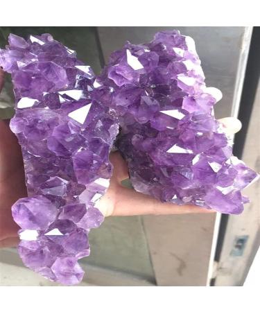 Natural Crystal Rough Natural Raw Amethyst Quartz Crystal Cluster Stones Specimen Home Decoration Crafts (Color : 100g) - Buy Online on GoSupps.com
