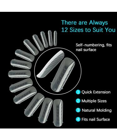VNJAOI 130 Poly Breathe Gel - Dual Nail Shapes & Scale Designer Coffin Nails for Salon & DIY Gel Manicure Art - Buy Online on GoSupps.com