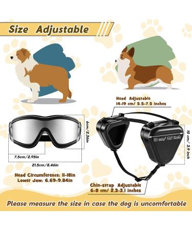 Hearing Protection & Sunglasses for Dogs | Noise Cancelling Ear Muffs & Goggles for Wind, Dust, and Fog Protection | Pet Accessories - Buy Online on GoSupps.com