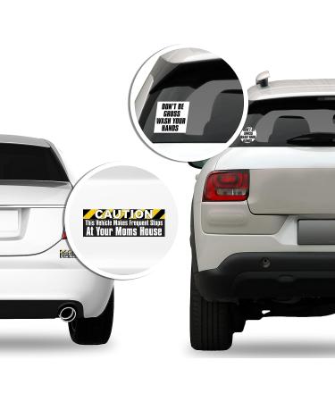 AV Biden The Quicker Fucker Upper Funny FBJ Decal | Political Bumper Sticker (4x4 Inches, Black) - For Cars, Trucks, Coolers, and Tumblers - Buy Online on GoSupps.com
