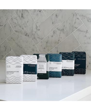Oars + Alps Supermoisture Bar Soap with Shea Butter, Coconut Oil, Jojoba Oil - Vegan & Gluten Free - Buy Online on GoSupps.com