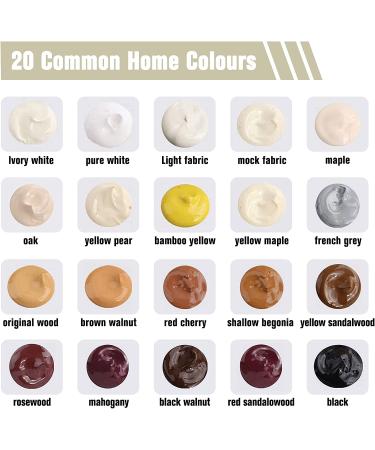 DAIXISM Wood Repair Kit Restore Any Wood Furniture  20 Colors Resin Repair Compounds Cover Surface Scratch for Stains  Scratches  Floors  Tables  Desks  Carpenters  Bedposts  Touch-Ups  Cover-Ups - Buy Online on GoSupps.com