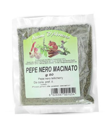 Dolci Creazioni Ground black pepper - 80 g - Spices - ABRUZZS FLAVORS