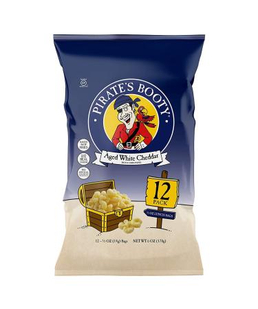 Snack Puffs, Aged White Cheddar, 14.2 g (Pack of 12)