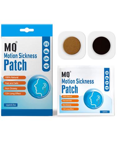 MQ Motion Sickness Patch 10 Count/Box 10 Count (Pack of 1)