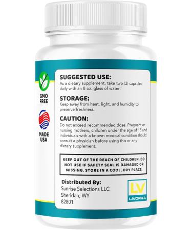 LIVORKA GLPro GL Pro Capsules Support Formula GLPro Blood Support Balance Formula Premium Natural Pills - Maximum Strength Multivitamin for Overall Health & Wellness 60 Capsules for 1 Month - Buy Online on GoSupps.com