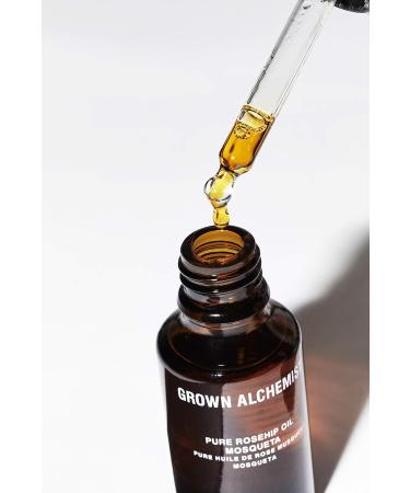 Buy Grown Alchemist Pure Rosehip Oil & Face Serum (25ml) - Best International Shipping | 100% Organic Skincare - Buy Online on GoSupps.com