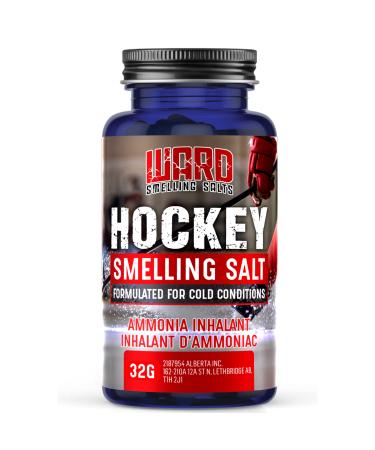 Hockey Smelling Salts by Ward - Stronger Than AMPULES! Specially Formulated for Cold Temperatures - Skate Faster  Shoot Harder  Win More! Ammonia Inhalant specifically Developed for Hockey 1