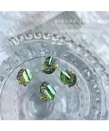 FEIlei Nail Crystal Rhinestones 3D Nail Diamonds Glass Metal Nails Gems Jewels Stone - Buy Online on GoSupps.com