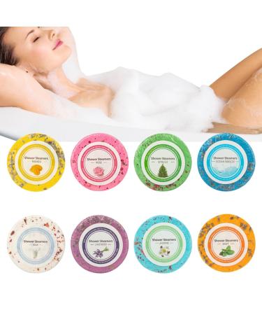 G n rique Shower Steamers - Bath Bombs | Foot Soak Tablets | Care and Relaxation Giffts for Women and Men Organic Natural Oils Slimming Bath Bombs Variety Scent Shower Steamers