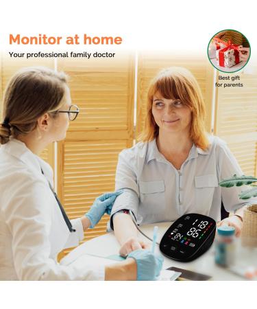 Automatic Blood Pressure Monitor - XL Upper Arm Cuff Dual User 240 Memory LED Display - Perfect for Home Use - Buy Online on GoSupps.com